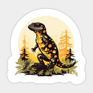 Fire Salamander Sticker